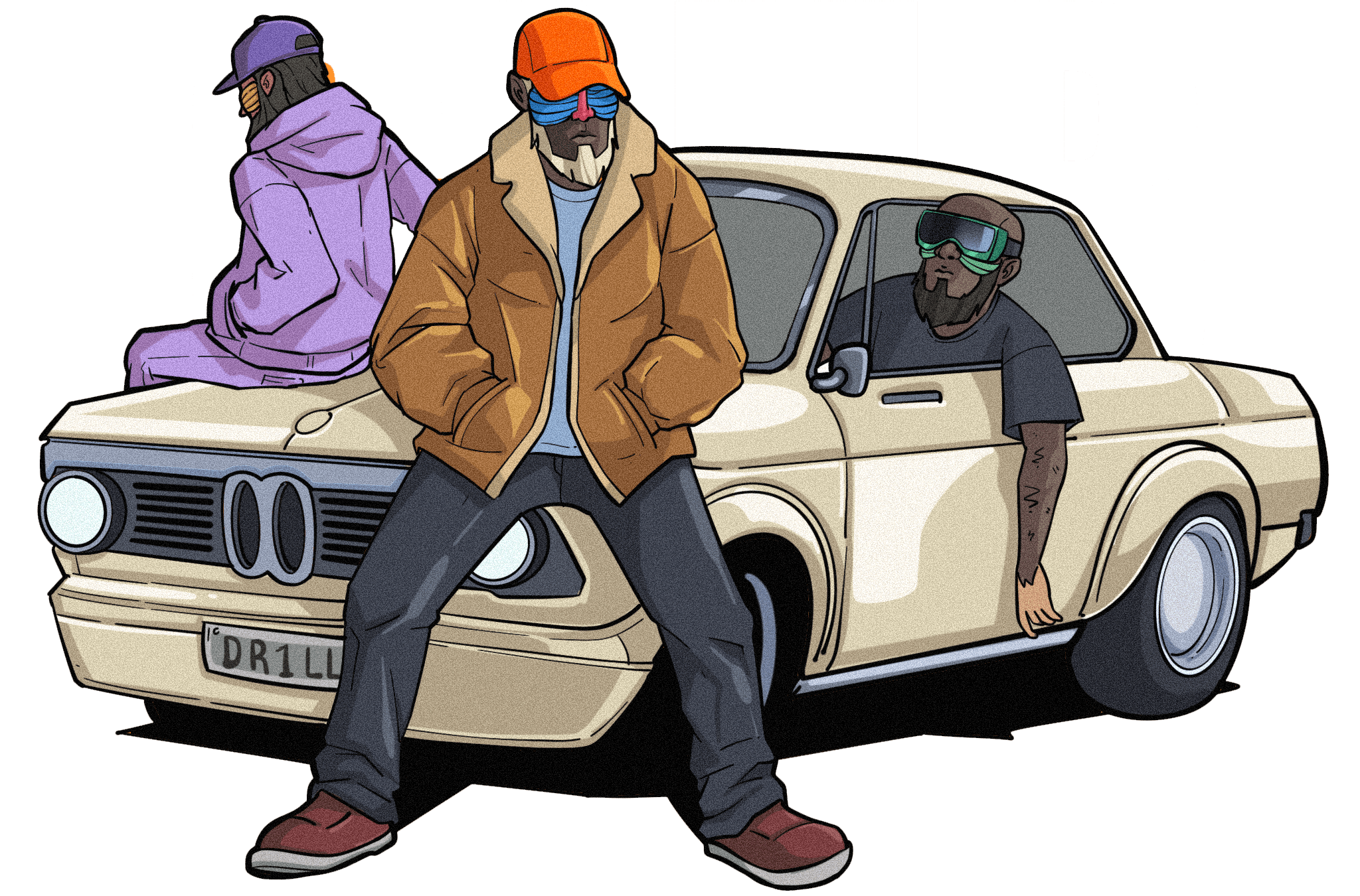 Drill Club hero artwork