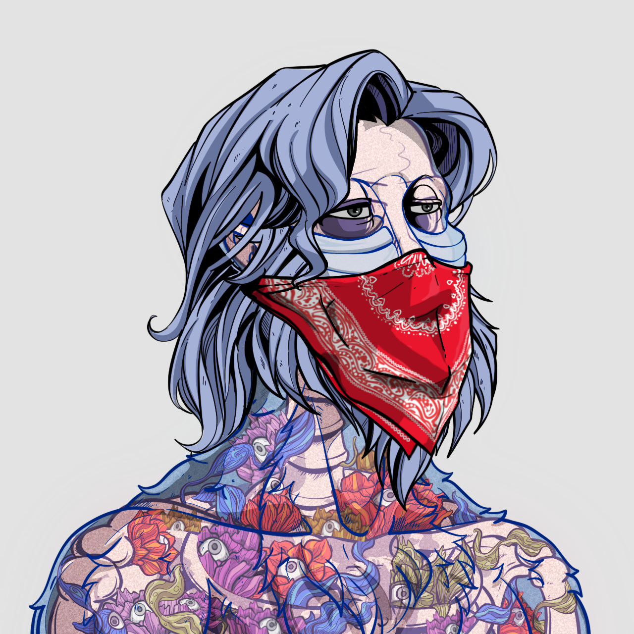 Drill Club trait artwork 03