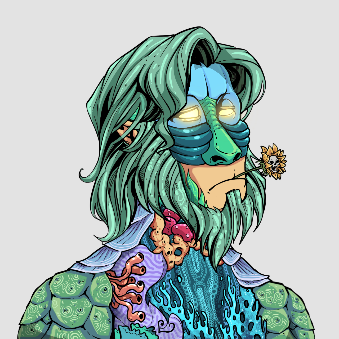 Drill Club trait artwork 09